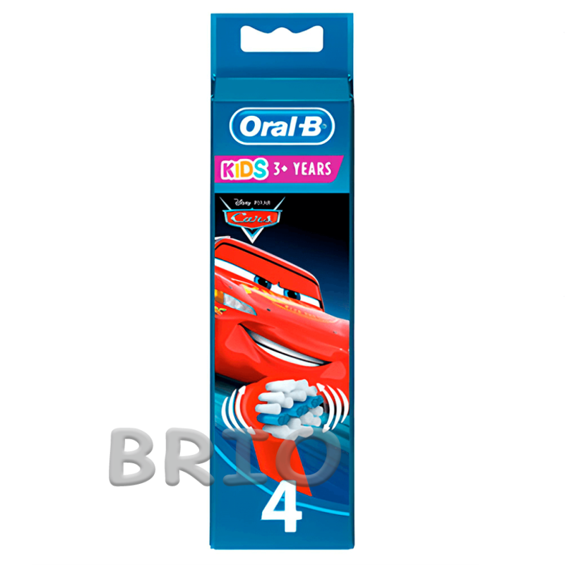 Насадки Oral-B Тачки для дитячої електричної зубної щітки Cars Kids