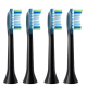 Насадки Philips C3 для зубної щітки Sonicare Premium Plaque Defence Чорні 4 шт набір