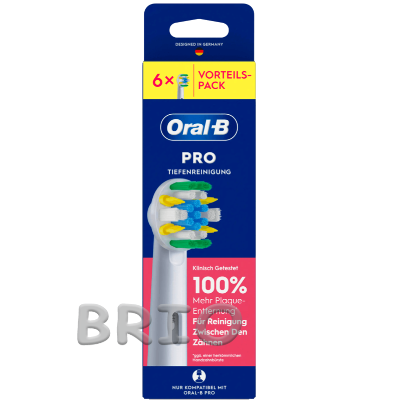 Oral-B Tiefenreinigung (Floss Action) насадки на зубну щітку комплект 6 штук