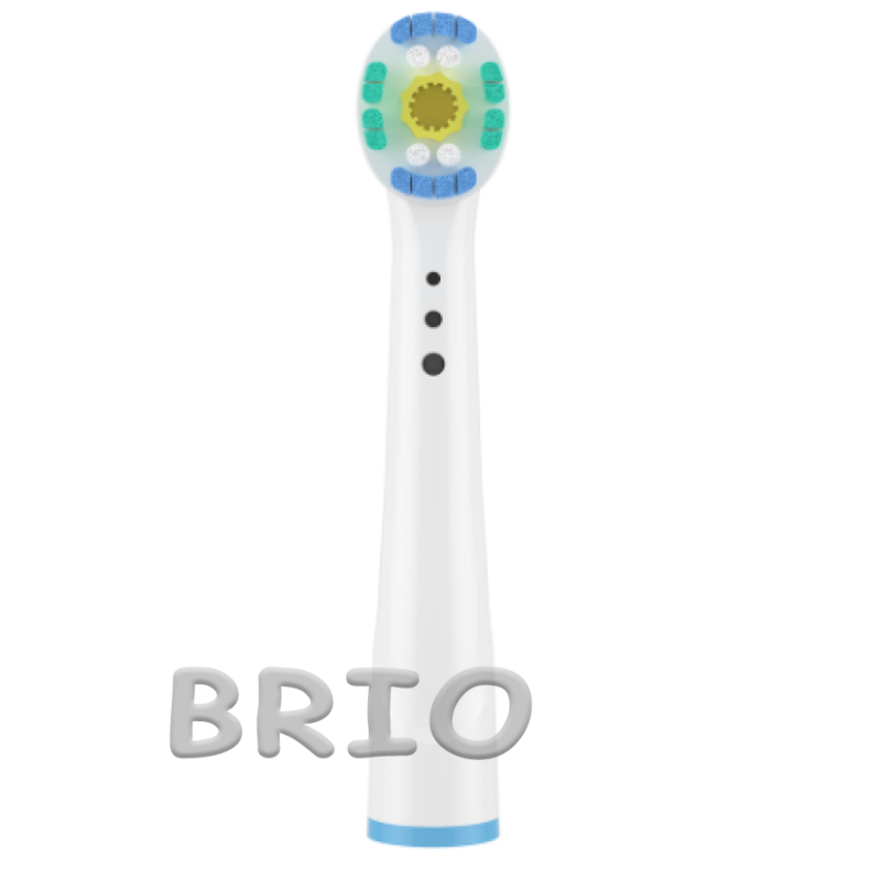 Насадки до зубних щіток Oral b Braun 3D White EB18 4 шт середньої жорсткості