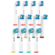 Комплект насадок EB50-X Cross Action, EB18-X 3D White і EB20-X Precision Clean для електрощітки Oral-B