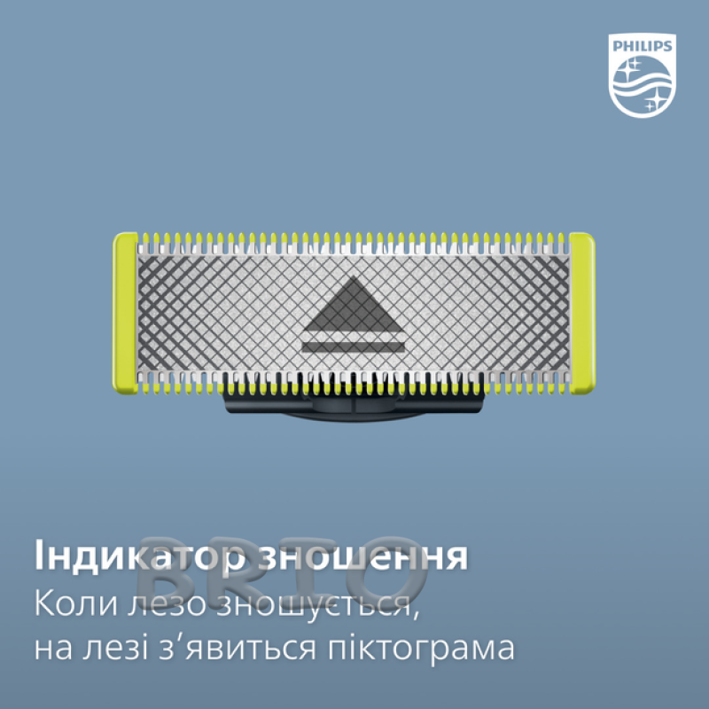 Леза Philips OneBlade 360 плаваючі QP420/50, 2 шт