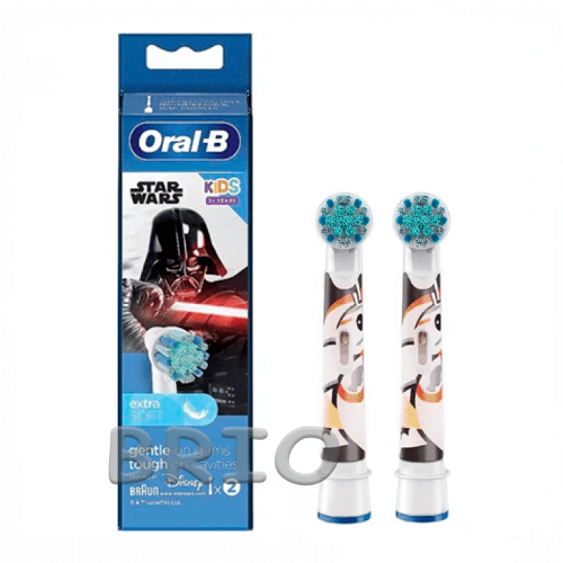 Насадки для електричної щітки Oral B Kids Зоряні війни 2 шт дитячі eb10