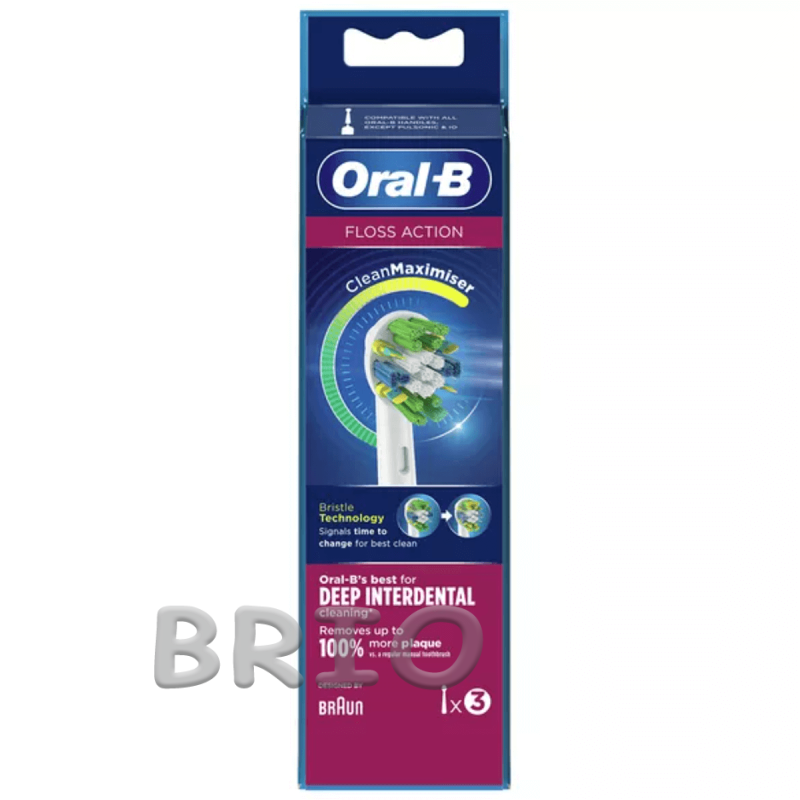 Насадки Oral-B Floss Action 3 шт для електричної щітки Braun