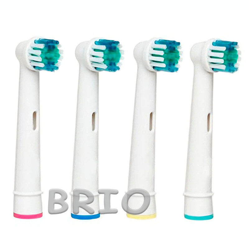 Насадки набір змінних EB20 EB50 Cross Action и EB18 3D White для зубної щітки Oral-B