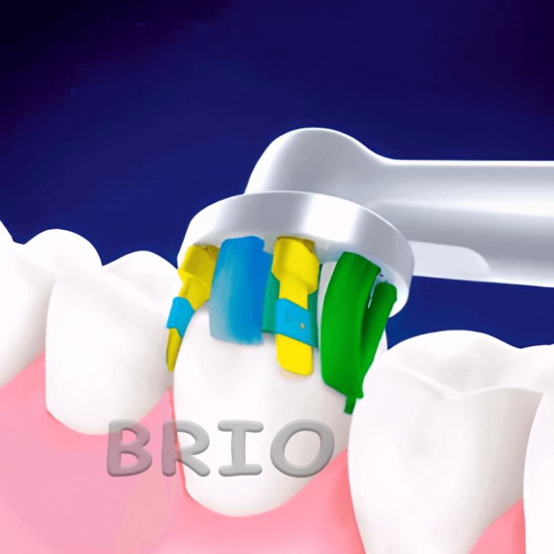 Насадки TiefenReinigung EB25RX-4 Oral-B Floss Action для зубних щіток Braun