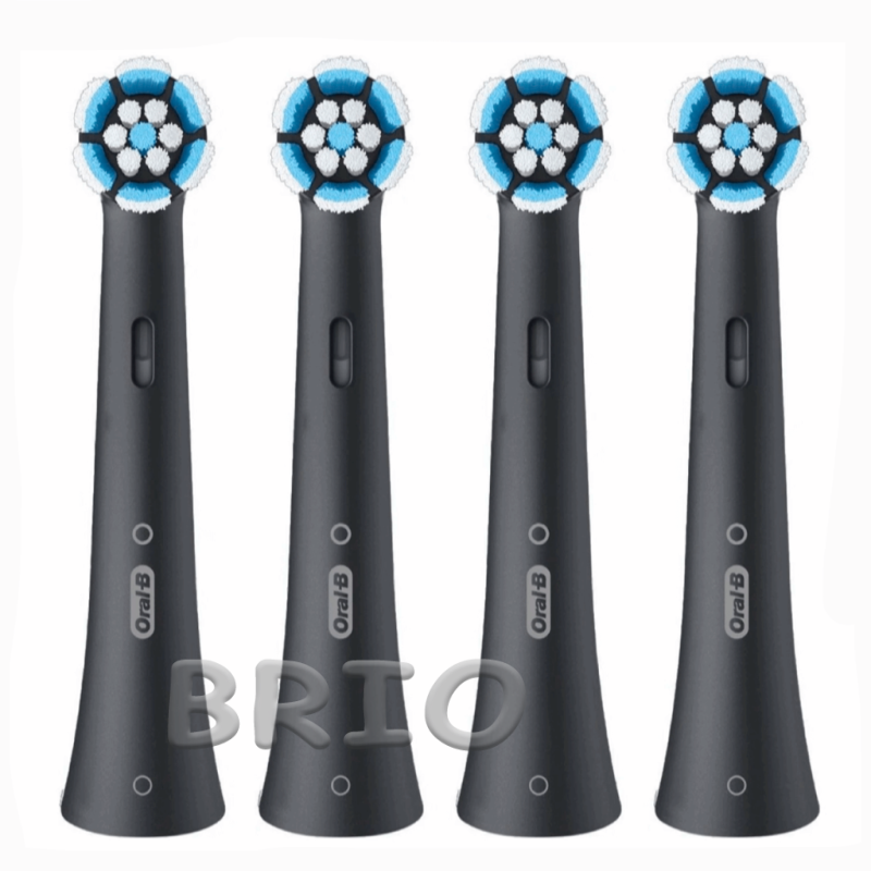 Насадки Gentle Care Black для зубної щітки Oral-B iO 4 штуки