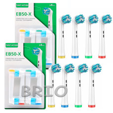 Комплект насадок EB50-X Cross Action для зубної щітки Oral B