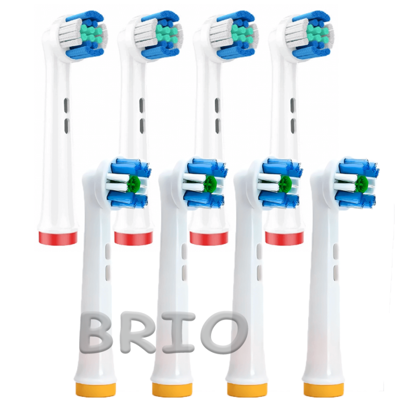 Набір змінних насадок EB20-X Precision Clean і EB18-X 3D White для зубної електрощітки Oral B Braun