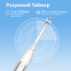 Звукова зубна щітка h2ofloss SonicSweep Білий з акумулятором на 180 днів (Model BT-02)