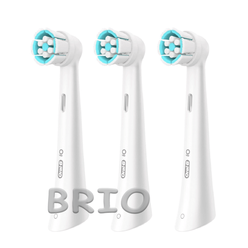 Oral-B iO Gentle Care (3 шт) - змінні насадки з м'якою щетиною для серії iO
