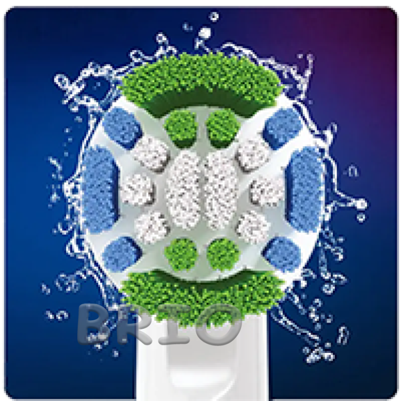 Насадки для Oral b EB20 Precision Clean CleanMaximiser змінні на електрощітку Braun 8 шт