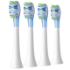 Насадки для електричної щітки Philips Sonicare C3 білі змінні насадки набір 4 шт