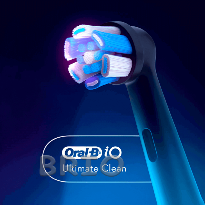Насадки Oral-B iO Ultimate Black 2 штуки до чорної зубної щітки iO