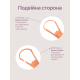 Очисник язика двосторонній із нержавіючої сталі