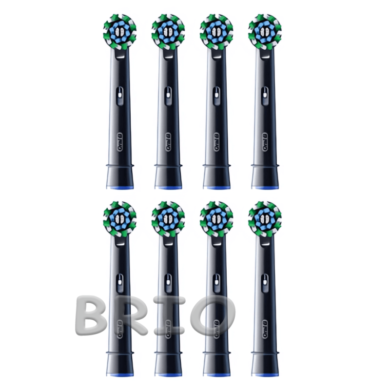 Cross Action Pro Black насадки (8 шт.) для зубних щіток Oral-B