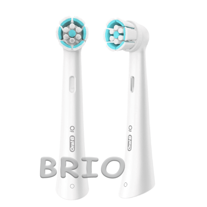 Насадка для зубної щітки Oral B iO Gentle Care Білі 2 штуки