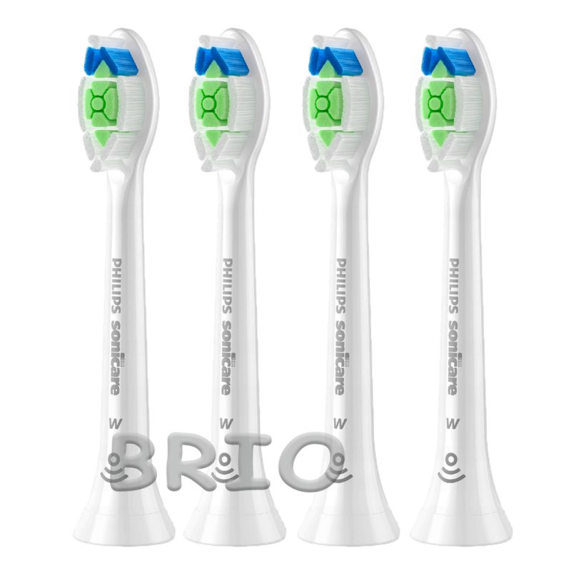 Насадки до зубної щітки Philips Sonicare W2 Optimal White електричної 4 шт середньої жорсткості