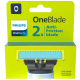 Леза Philips OneBlade QP225/50 для чутливої шкіри 2 шт - картриджі касети