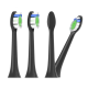 Насадки на зубні щітки електричні Philips Sonicare W2 Optimal White HX6064/10 чорні