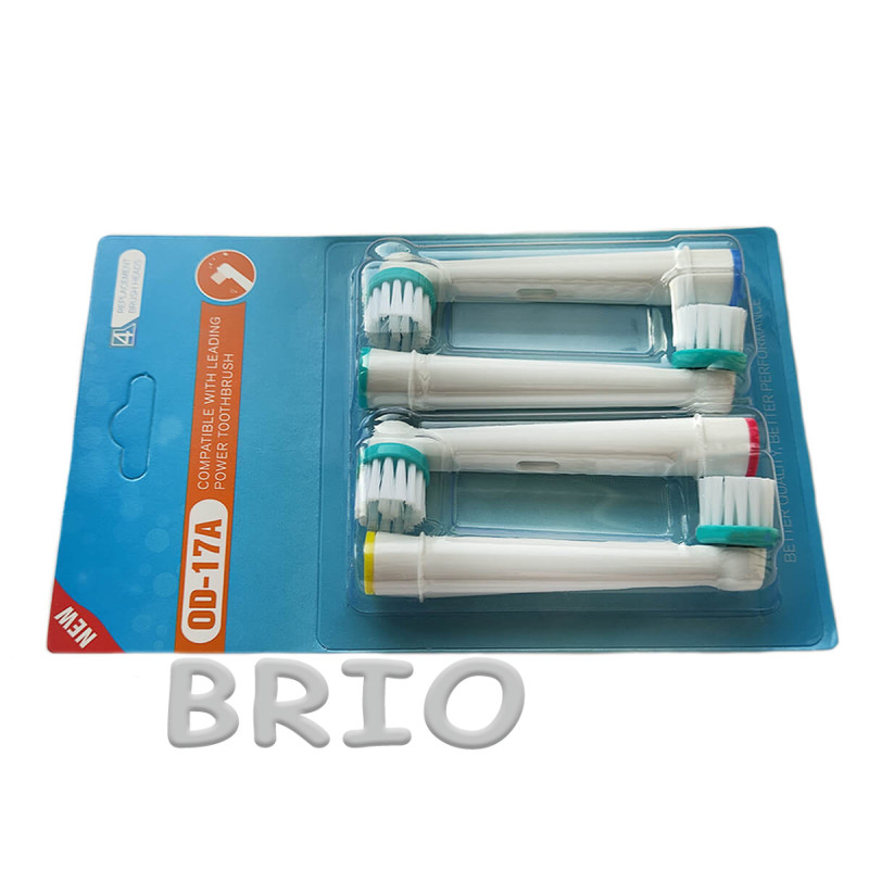 Змінні насадки Ortho Care для зубної щітки Oral-B для брекет-систем OD17-2 4 шт