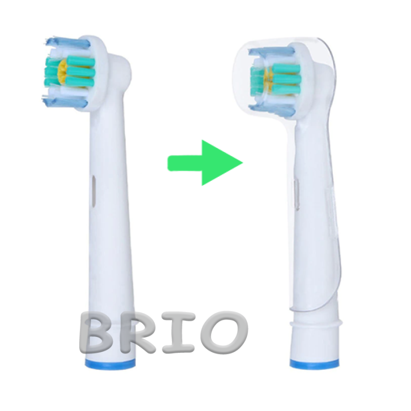 Захисний ковпачок для насадок Oral-B (прозорий, для круглих насадок)