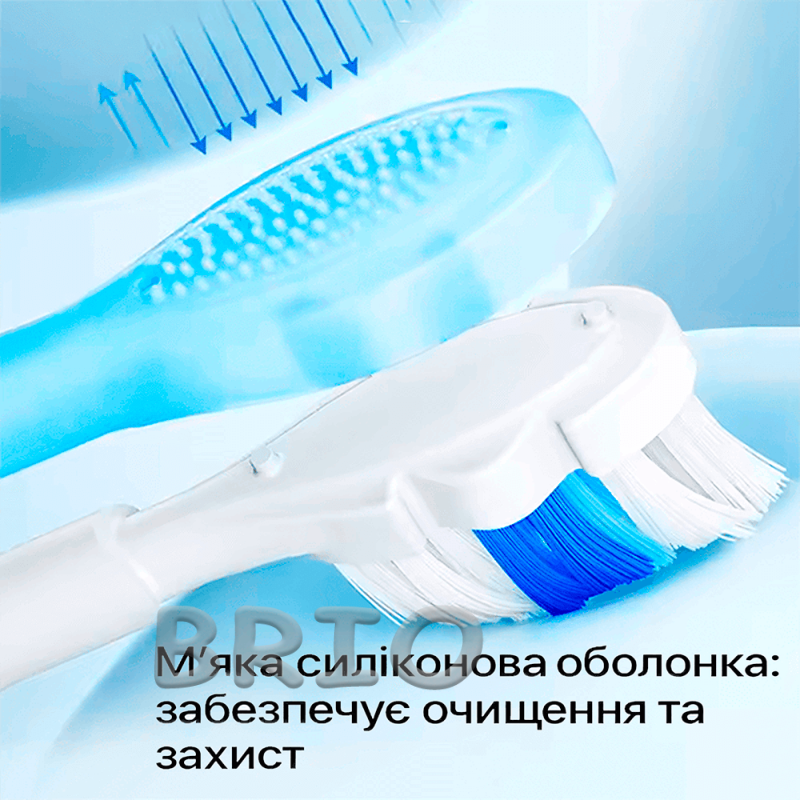 Насадки для електричної зубної щітки Soocas X3 X3U X5 X1 V1 D2 Білі для щоденного догляду