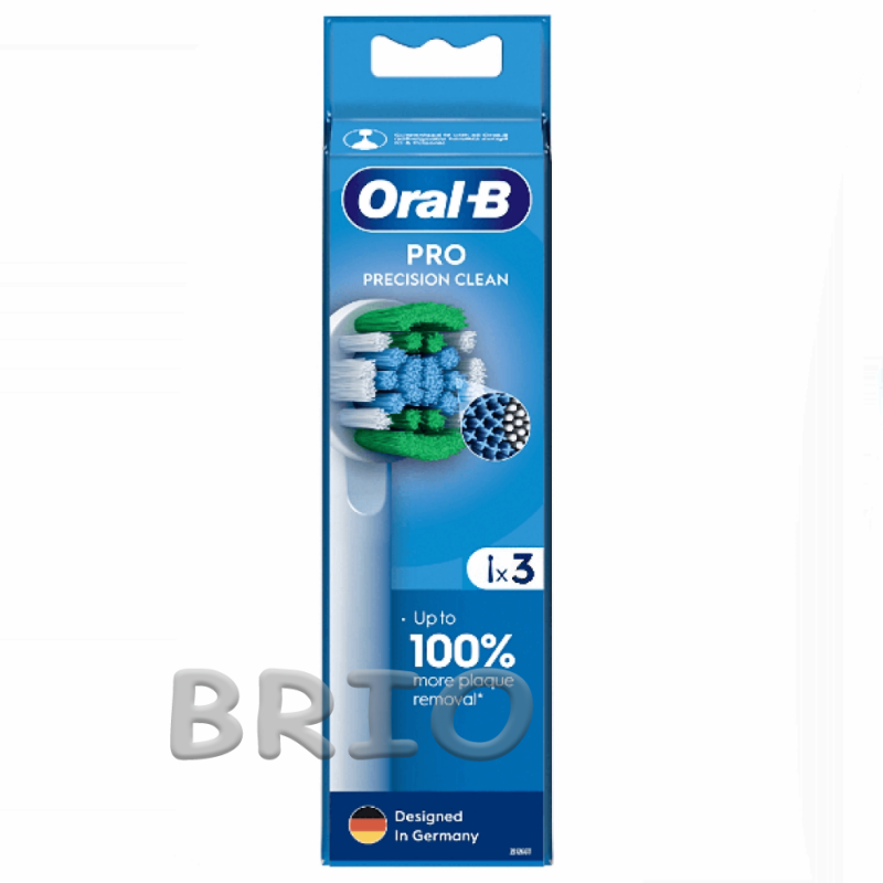 Насадки Oral-B Precision Clean EB20 на зубну щітку Braun 3 штуки