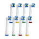 Комплект із 8 насадок EB18-X 3d White для електричних зубних щіток Oral B
