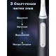 Електрична зубна щітка Braun Oral-B iO Series 3 Black (Чорна) — 3 режими + Smart датчик тиску