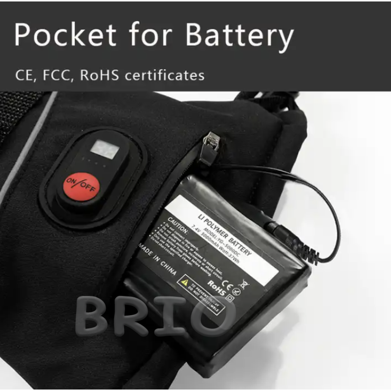 Терморукавички з підігрівом від батареї 5000 mAh комфорт та тепло в будь-яку погоду