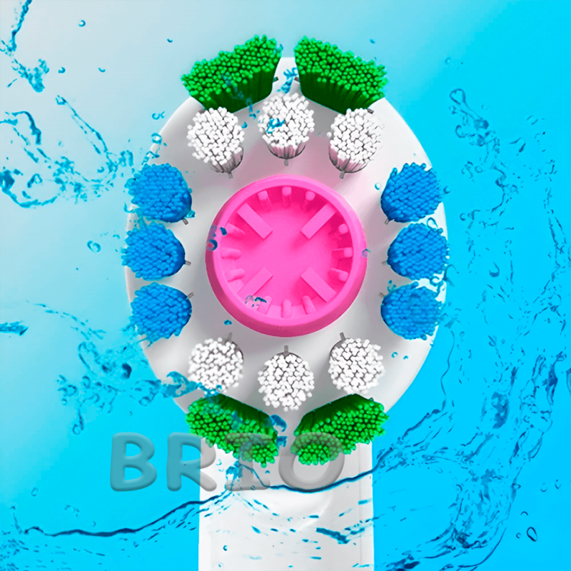 Насадки змінні на зубну щітку Oral-B 3D White EB18 набір 8 штук