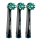 Змінні насадки Oral-B Cross Action Black Pro чорні 3 штуки