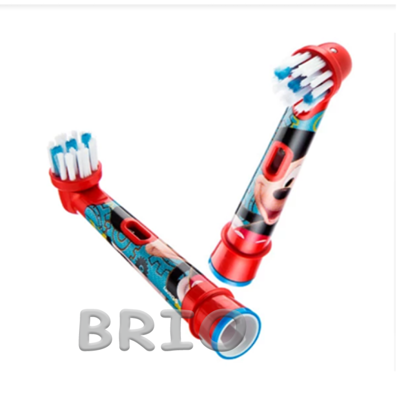 Насадки дитячі Oral b Kids Stages Power Mickey Міккі Маус EB10 змінні для електричної зубної щітки