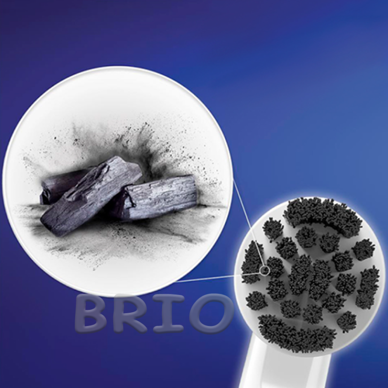 Oral-B Precision Pure EB20CH зубні насадки з додаванням вугілля для відбілювання