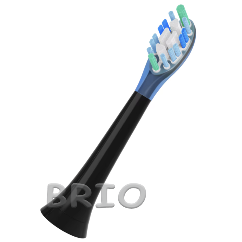 Насадки для електричної щітки Philips Sonicare C3 чорні змінні насадки набір 4 шт