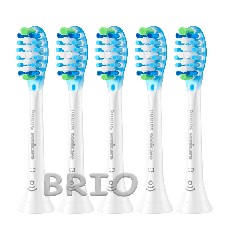 Насадки для зубної щітки Philips Sonicare C3 HX9045/87 5 шт, оригінал