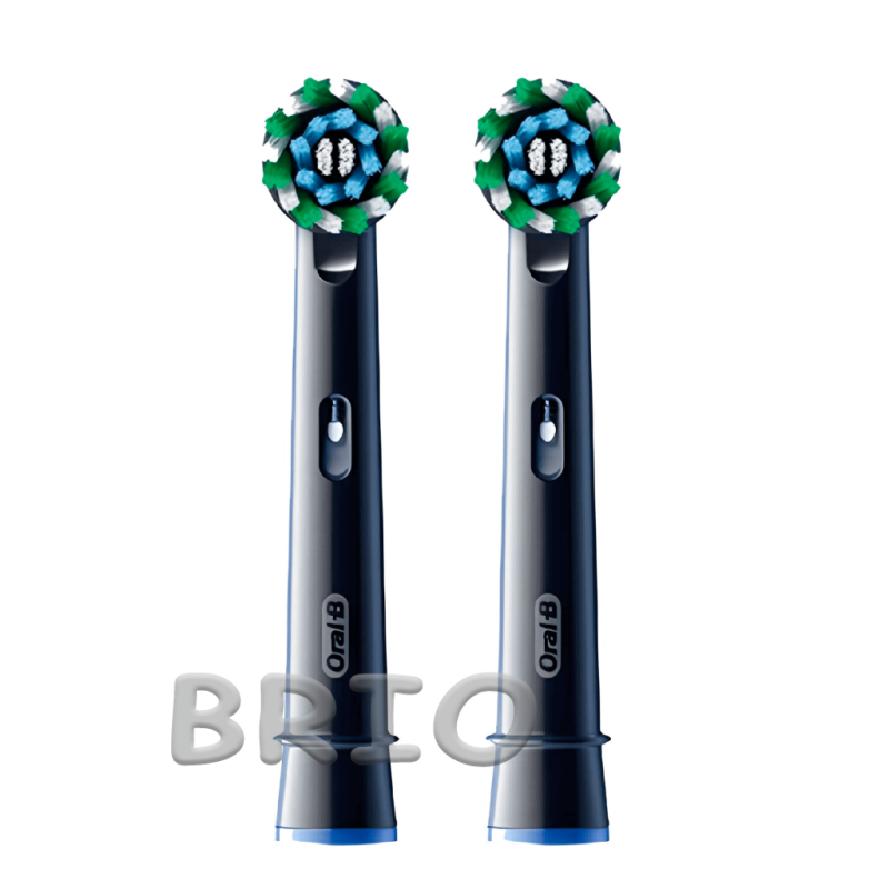 Насадка Oral-B Cross Action Black Pro (2 шт) на щітку чорного кольору