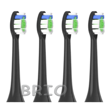 Насадки на зубні щітки електричні Philips Sonicare W2 Optimal White HX6064/10 чорні