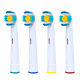 Комплект із 8 насадок EB20 Precision Clean і EB18 3D White до зубної щітки Oral-B