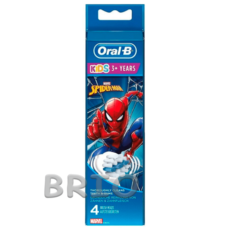 Насадки дитячі на зубну щітку Oral-B Людина-павук Spiderman Marvel