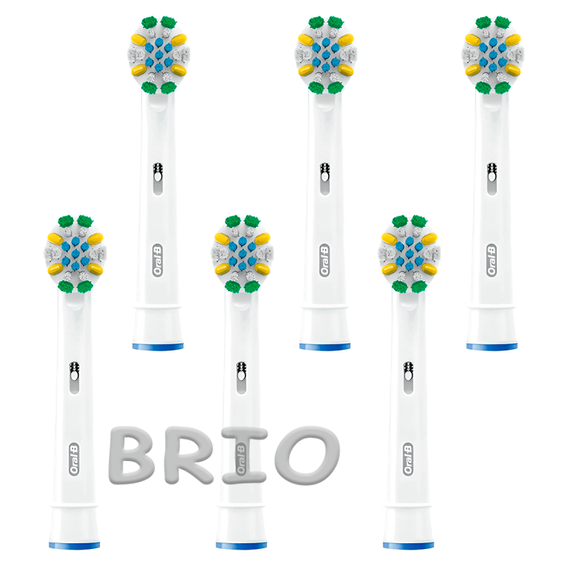 Oral-B Tiefenreinigung (Floss Action) насадки на зубну щітку комплект 6 штук