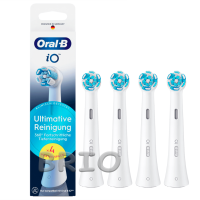 Сменные насадки для зубной щетки Oral-B iO Ultimate Clean Белые 4 штуки