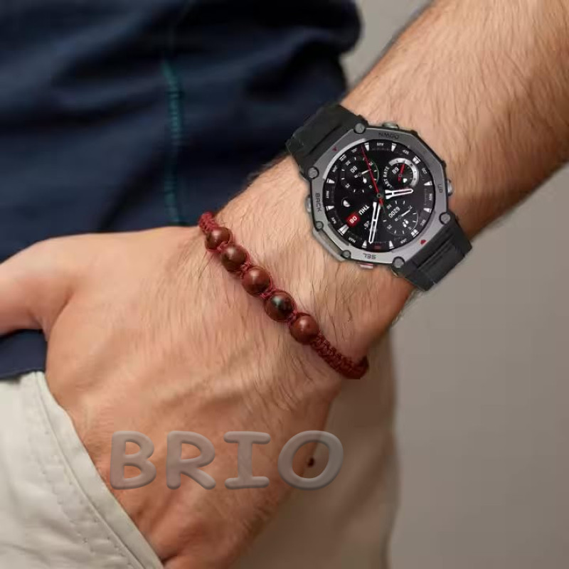 Силіконовий ремінець для смарт-годинника Amazfit T-Rex 3 чорний