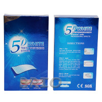 Відбілювальні смужки 5D WHITE (14 днів) – Повний курс для стійкої білизни