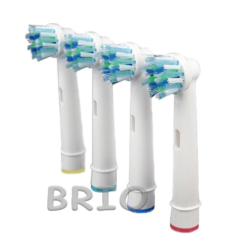 Насадки електричних зубних щіток Oral-B Cross Action EB50 середньої жорсткості 4 шт