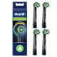Насадки Oral-B EB50 Cross Action CleanMaximiser Black набір з 4 штук для електричної щітки Oral B Braun
