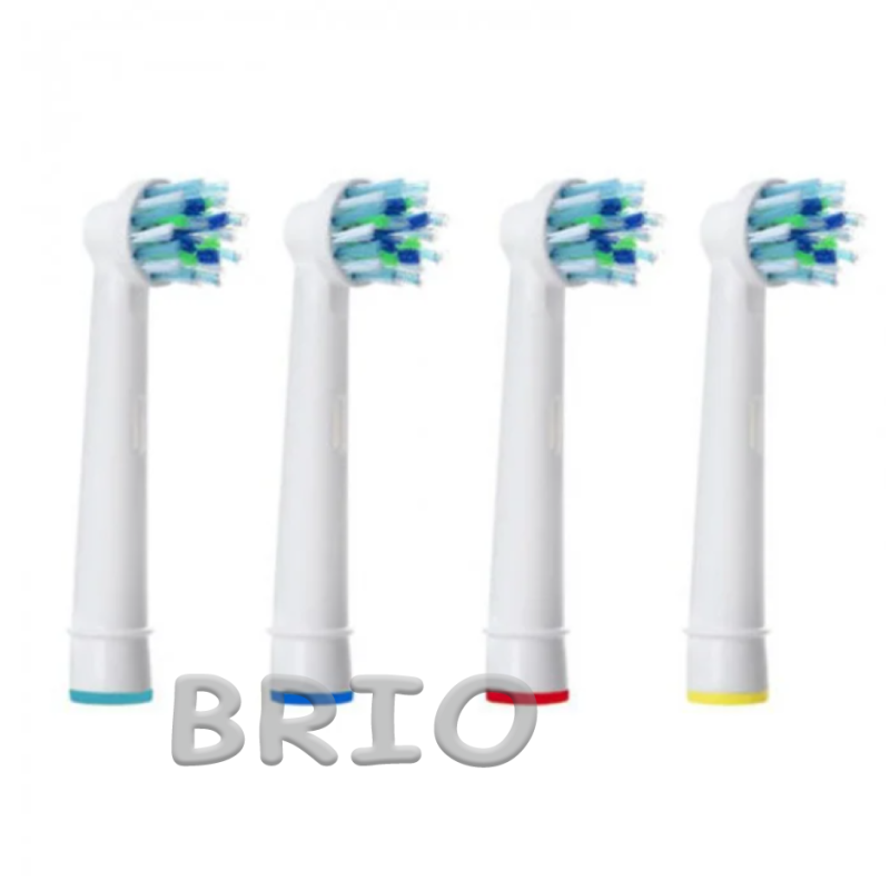 Насадки електричних зубних щіток Oral-B Cross Action EB50 середньої жорсткості 4 шт