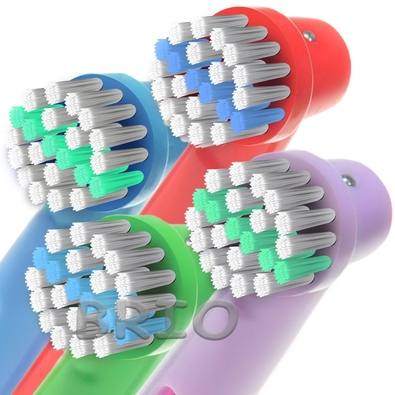 Насадки змінні до електричних зубних щіток oral b дитячі м'які EB-10A 4 шт