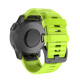 Силіконовий ремінець Quick Fit 22mm для Garmin Зелений